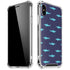 Shark Print iPhone XS Max Clear Case