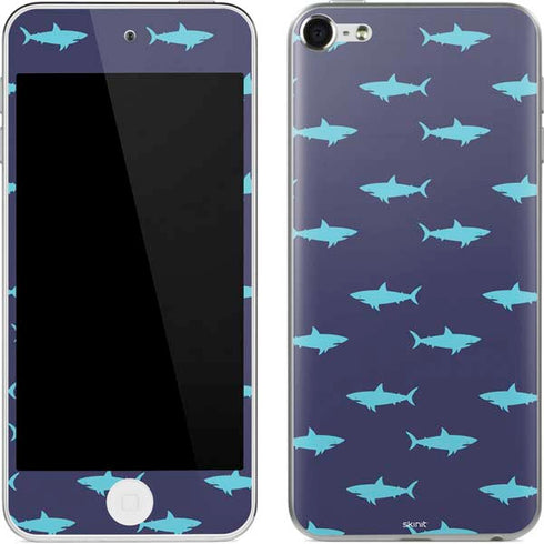 Shark Print Apple iPod Skin