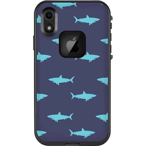Shark Print LifeProof Fre iPhone Skin