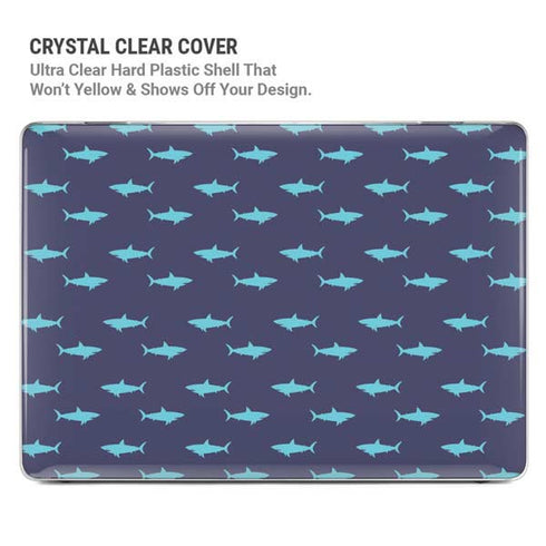 Shark Print MacBook Pro 16in (2021-25) Case plus Skin