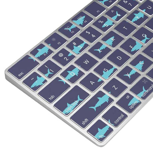 Shark Print Magic Keyboard Skin