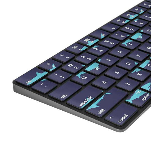 Shark Print Magic Keyboard with Numeric Keypad Skin