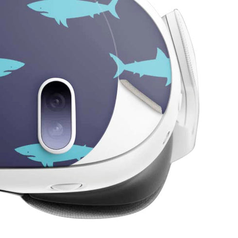 Shark Print Meta Quest 3 Skin
