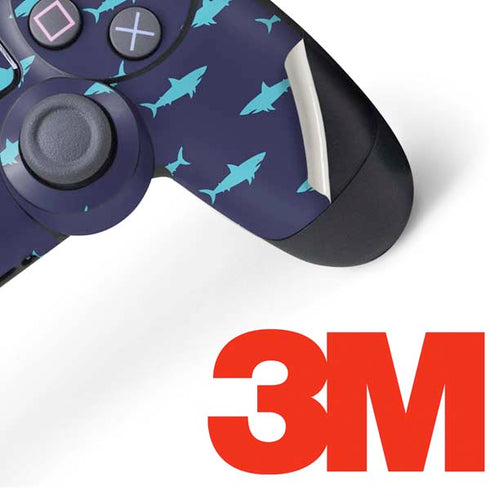 Shark Print PS4 Controller Skin