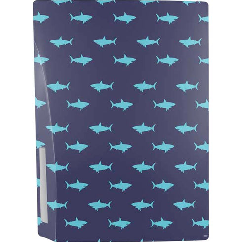 Shark Print PS5 Console Skin