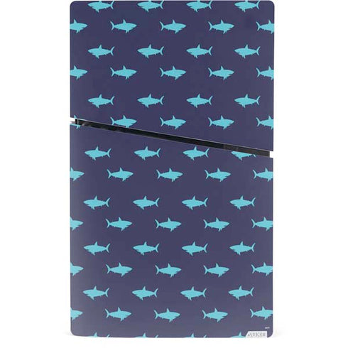 Shark Print PS5 Slim Digital Edition Bundle Skin