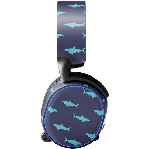 Shark Print SteelSeries Arctis 3 Skin