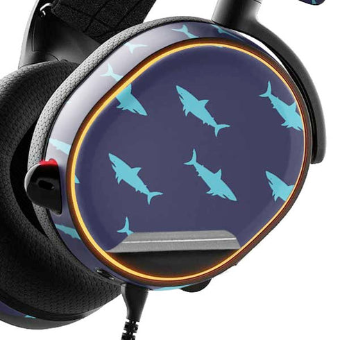 Shark Print SteelSeries Arctis 3 Skin