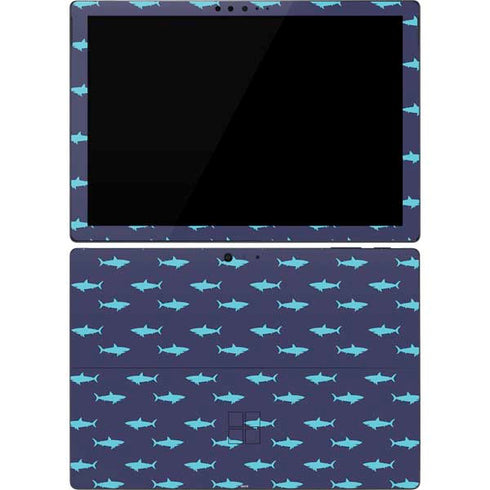 Shark Print Surface Pro 7 Skin