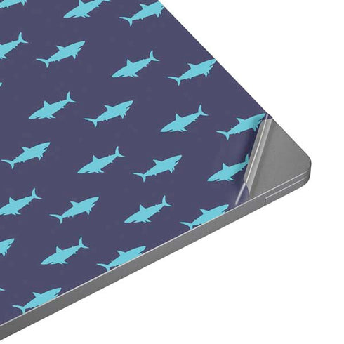Shark Print Universal Laptop 17in (13.8 x 10in) Skin