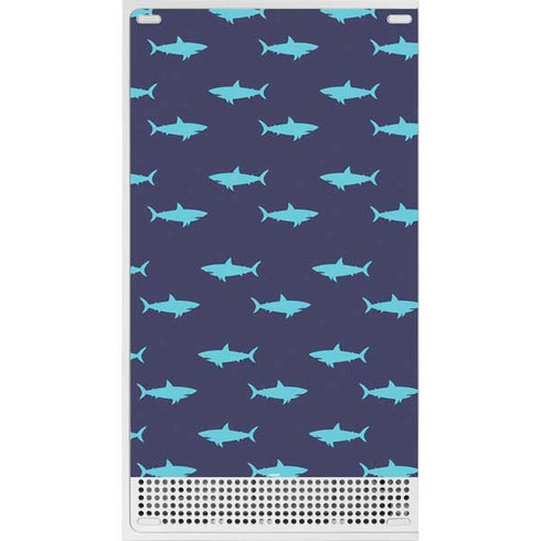Shark Print Xbox Series S Console Skin