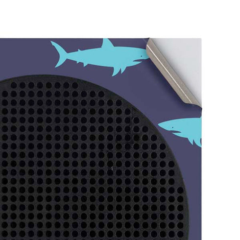 Shark Print Xbox Series S Console Skin