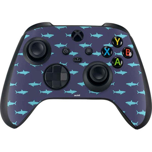 Shark Print Xbox Series X Controller Skin
