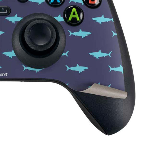 Shark Print Xbox Series X Controller Skin
