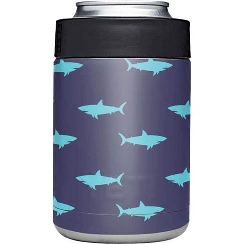 Shark Print Yeti Colster Can Insulator Skin