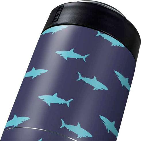 Shark Print Yeti Colster Can Insulator Skin