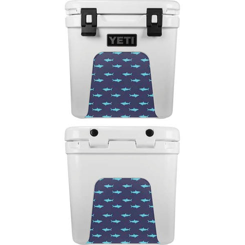 Shark Print YETI Roadie 24 Hard Cooler Skin