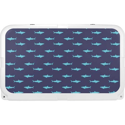 Shark Print YETI Tundra 45 Hard Cooler Skin