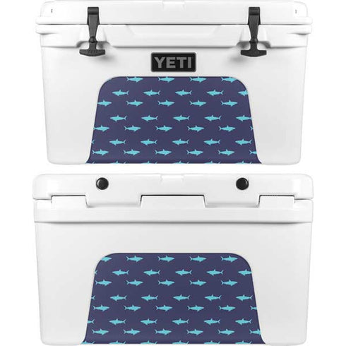 Shark Print YETI Tundra 45 Hard Cooler Skin