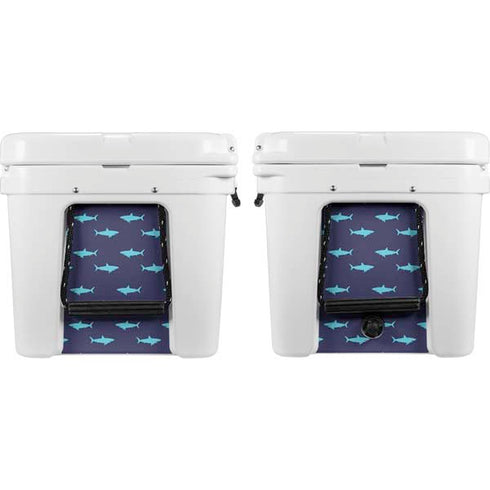 Shark Print YETI Tundra 75 Hard Cooler Skin