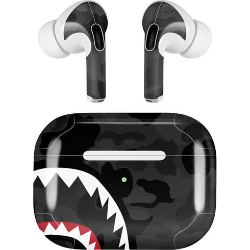 Shark Teeth Grey Street Camo Apple AirPods Pro Skin