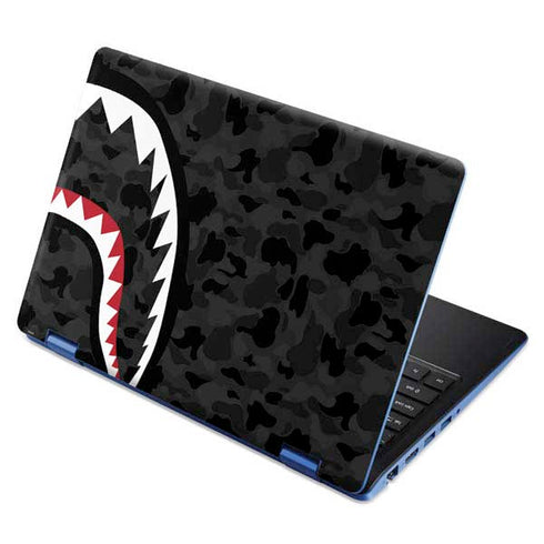 Shark Teeth Grey Street Camo Aspire R11 11.6in Skin