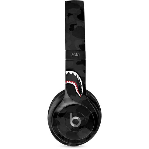 Shark Teeth Grey Street Camo Beats Solo 2 Wired Skin