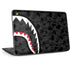 Shark Teeth Grey Street Camo HP Chromebook Skin