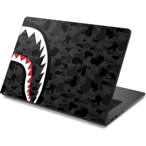 Shark Teeth Grey Street Camo Dell Chromebook Skin