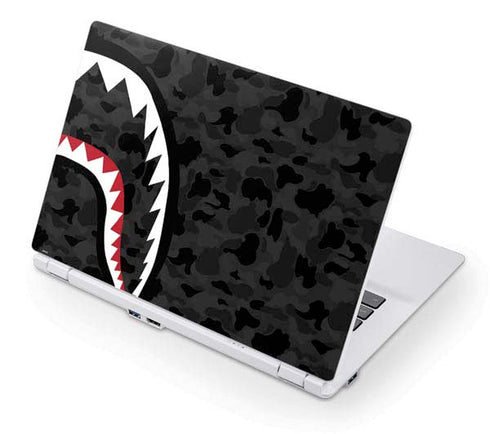 Shark Teeth Grey Street Camo Acer Chromebook Skin