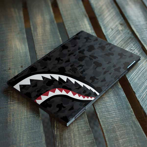Shark Teeth Grey Street Camo HP Envy Skin
