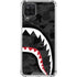 Shark Teeth Grey Street Camo Galaxy A12 Clear Case