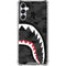Shark Teeth Grey Street Camo Galaxy A14 5G Clear Case