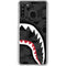 Shark Teeth Grey Street Camo Galaxy A21 Clear Case