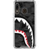 Shark Teeth Grey Street Camo Galaxy A30 Clear Case