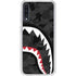 Shark Teeth Grey Street Camo Galaxy A50 Clear Case