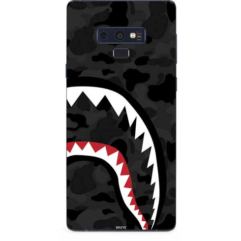 Shark Teeth Grey Street Camo Galaxy Note 9 Skin