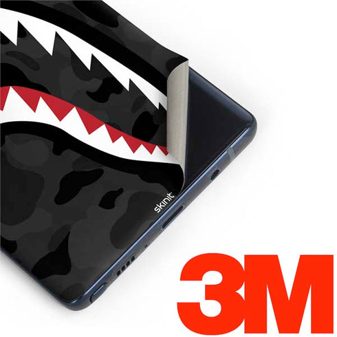 Shark Teeth Grey Street Camo Galaxy Note 9 Skin