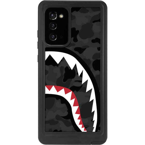 Shark Teeth Grey Street Camo Galaxy Note20 5G Waterproof Case