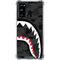Shark Teeth Grey Street Camo Galaxy S20 FE Clear Case