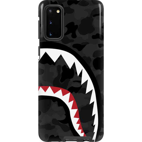 Shark Teeth Grey Street Camo Galaxy S20 Pro Case
