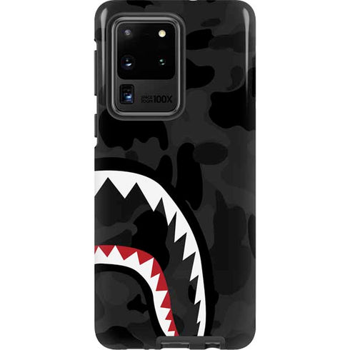 Shark Teeth Grey Street Camo Galaxy S20 Ultra 5G Pro Case