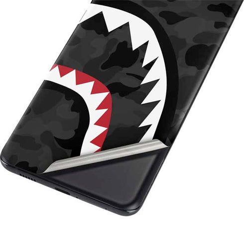 Shark Teeth Grey Street Camo Galaxy S21 5G Skin