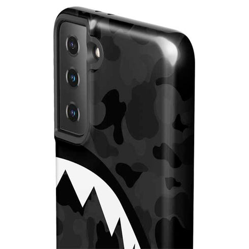 Shark Teeth Grey Street Camo Galaxy S21 FE Pro Case
