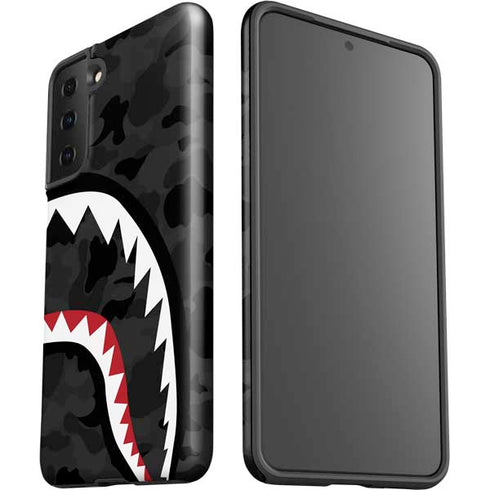 Shark Teeth Grey Street Camo Galaxy S21 FE Pro Case