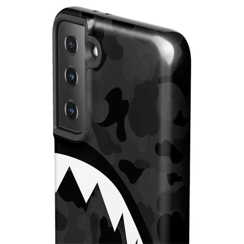 Shark Teeth Grey Street Camo Galaxy S21 Plus 5G Pro Case