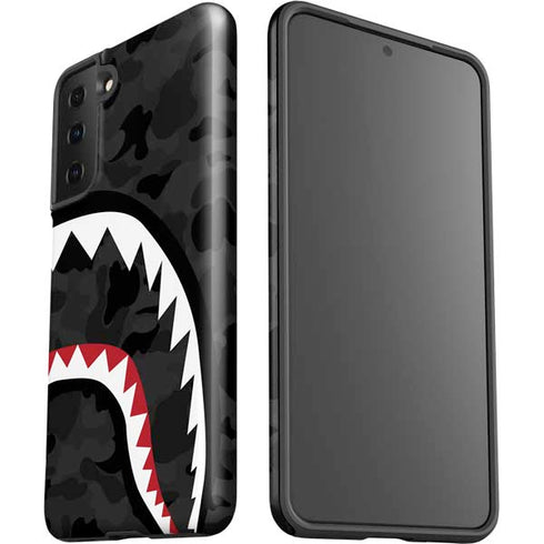 Shark Teeth Grey Street Camo Galaxy S21 Plus 5G Pro Case