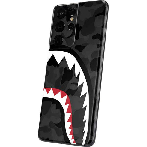 Shark Teeth Grey Street Camo Galaxy S21 Ultra 5G Skin