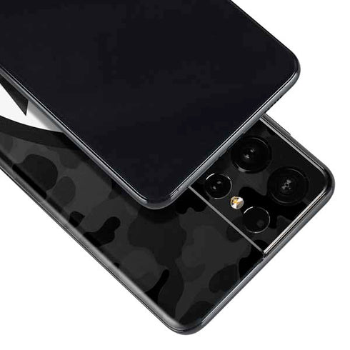 Shark Teeth Grey Street Camo Galaxy S21 Ultra 5G Skin