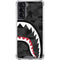Shark Teeth Grey Street Camo Galaxy S22 Clear Case